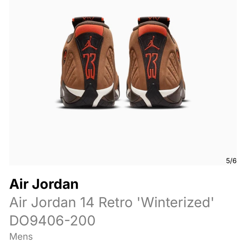 Air Jordan 14 Retro 'Winterized' Sneakers